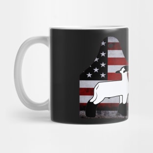 American Flag Ear Tag - Market Lamb 1 - NOT FOR RESALE WITHOUT PERMISSION Mug